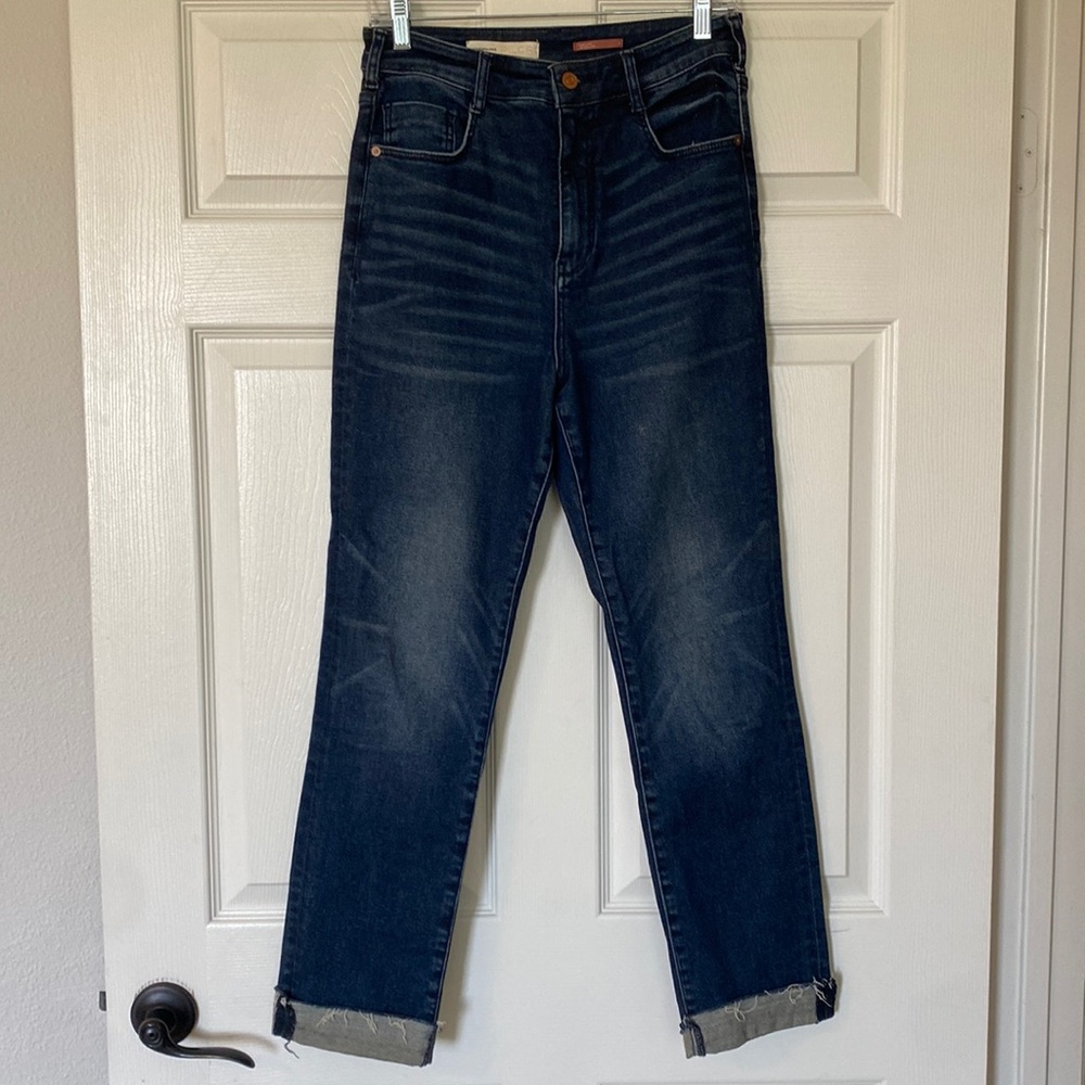 Pilcro High Rise Cigarette Jeans